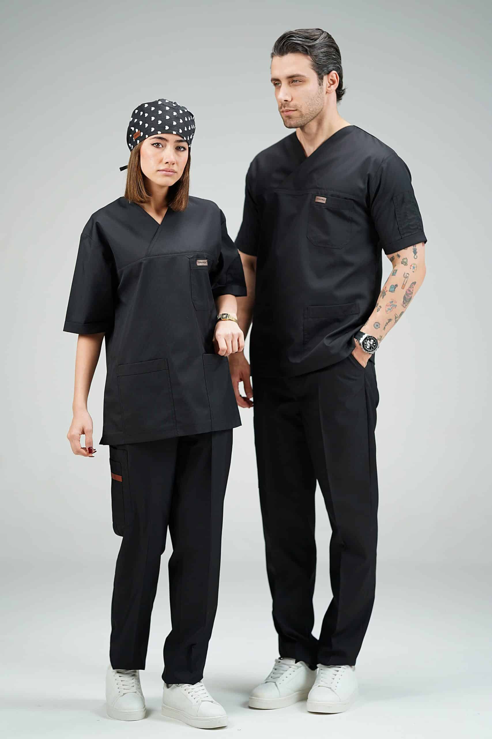 ست اسکراب مشکی پرشیا - Image 2