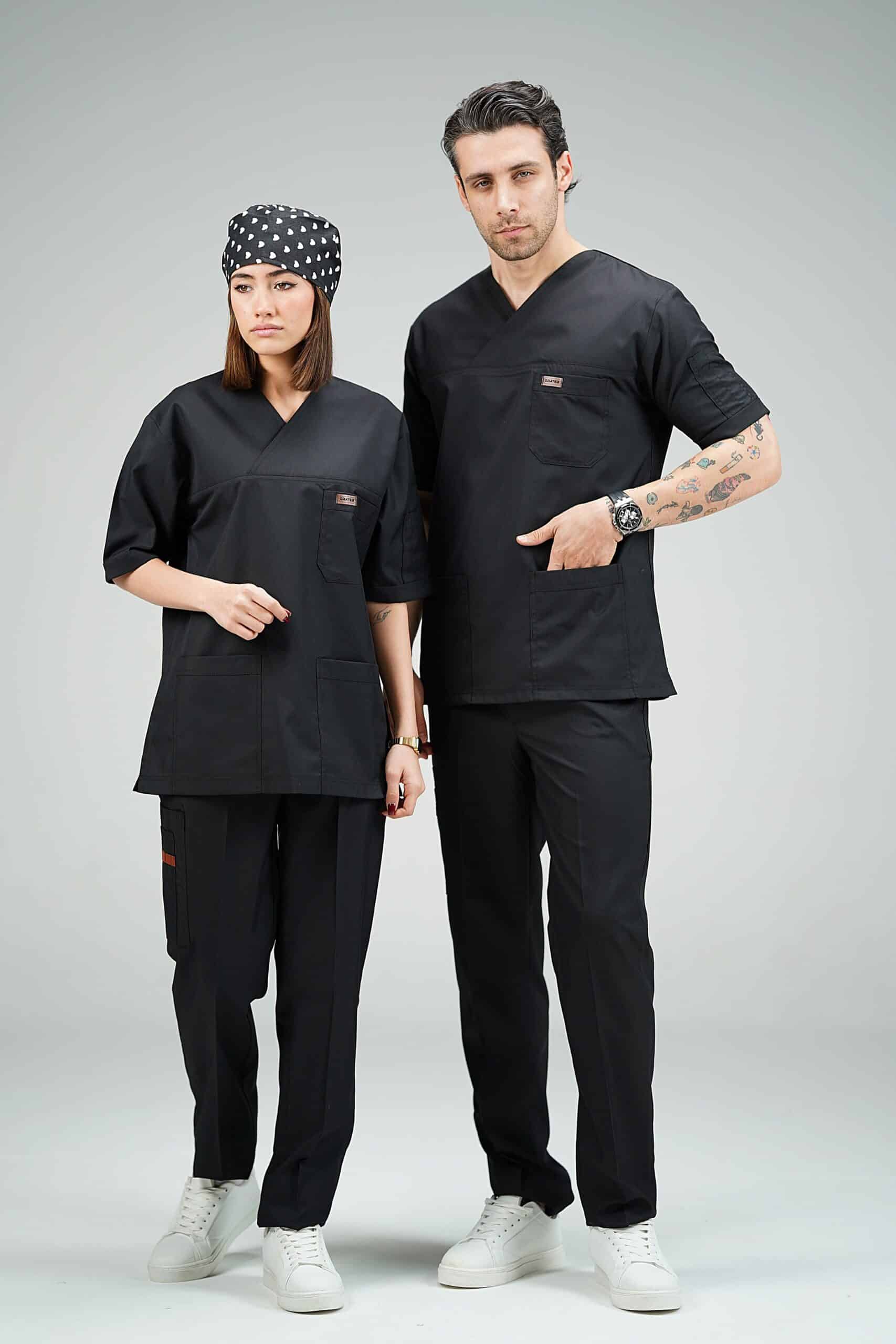 ست اسکراب مشکی پرشیا - Image 3