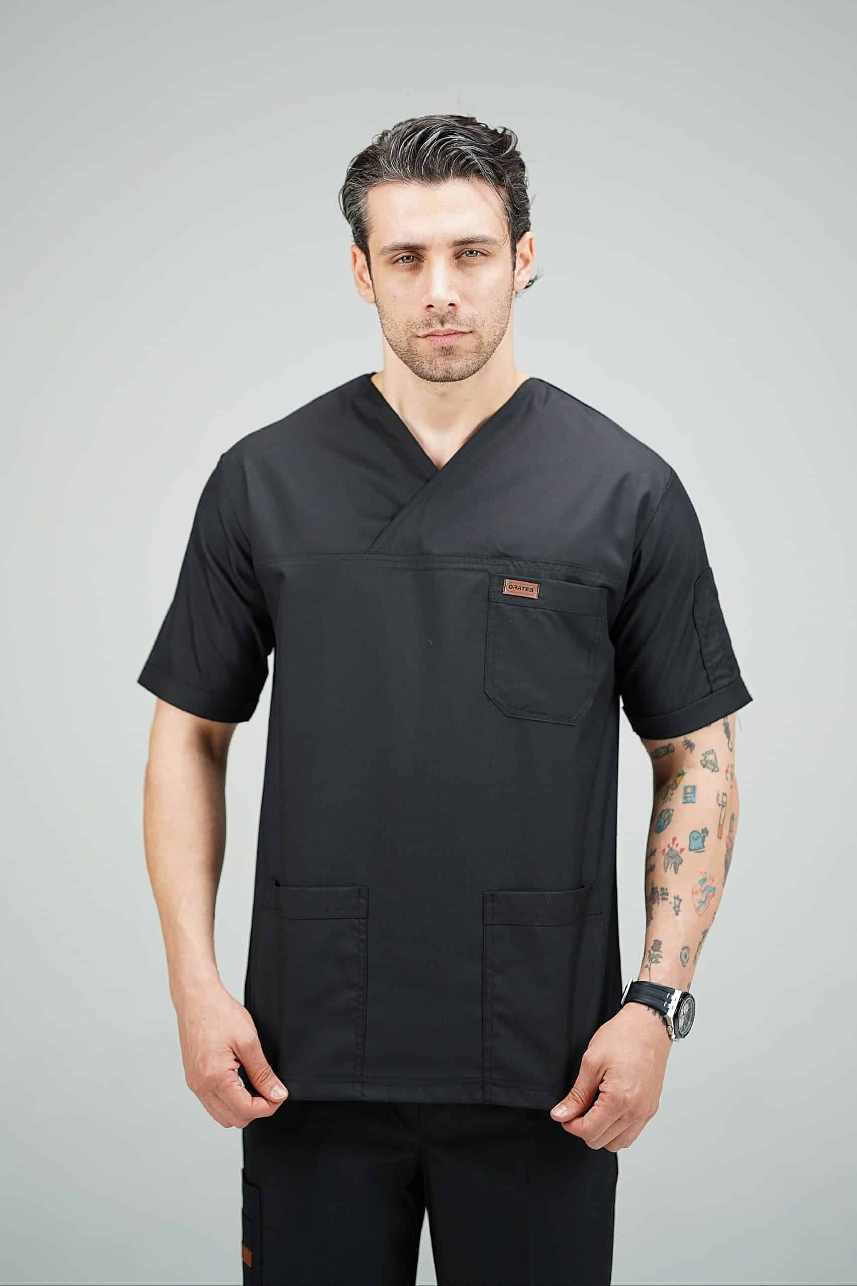 ست اسکراب مشکی پرشیا - Image 4