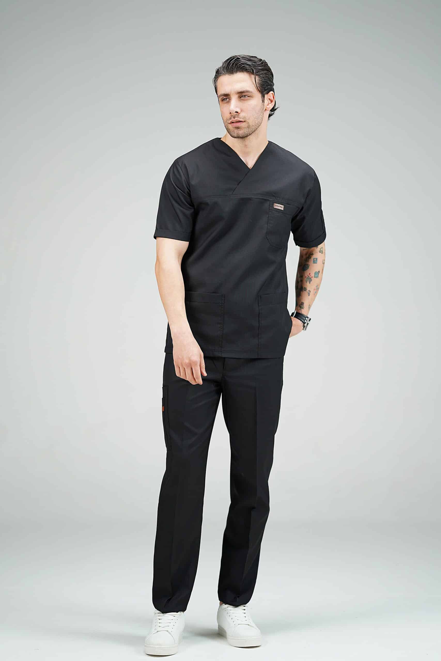 ست اسکراب مشکی پرشیا - Image 5