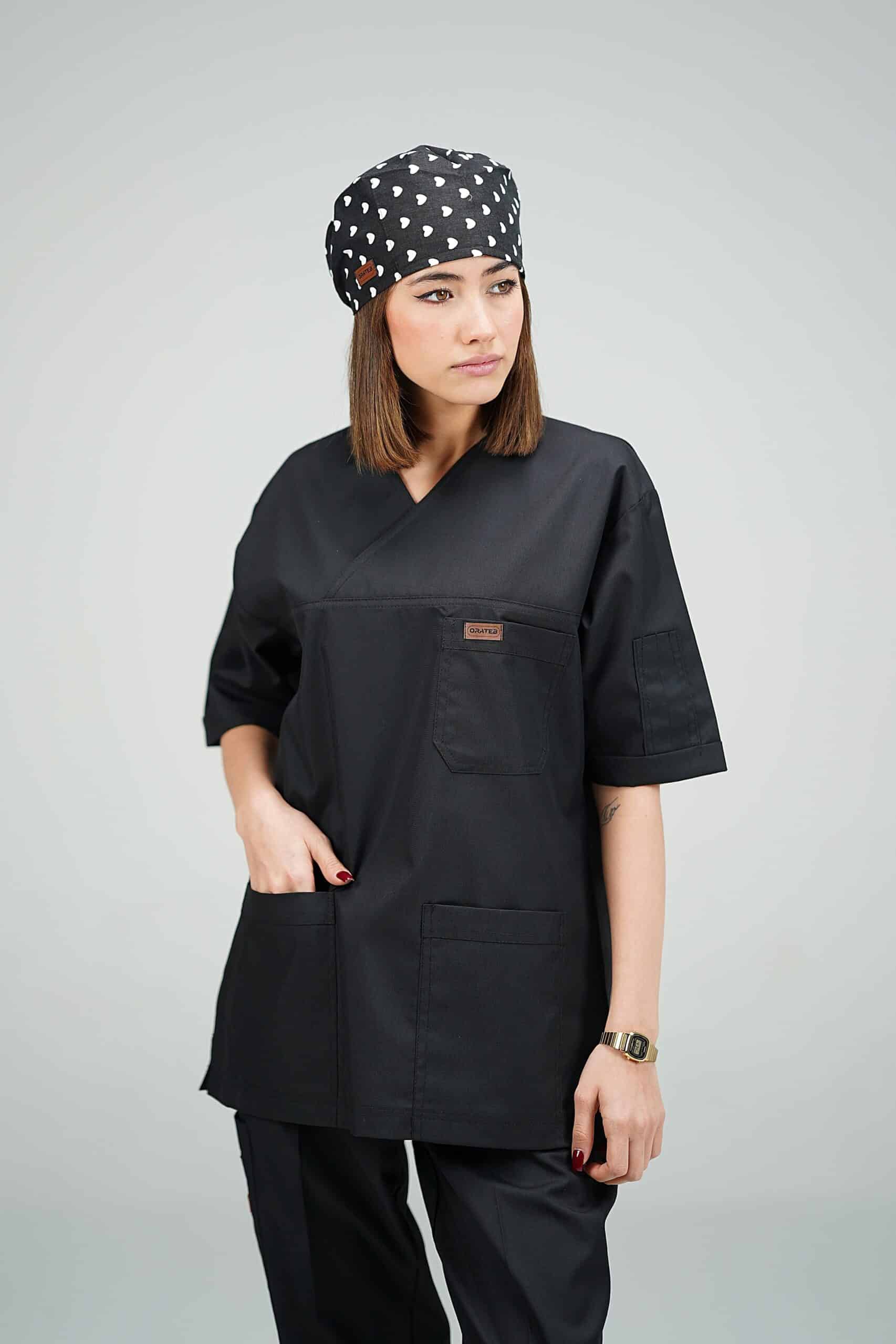 ست اسکراب مشکی پرشیا - Image 7